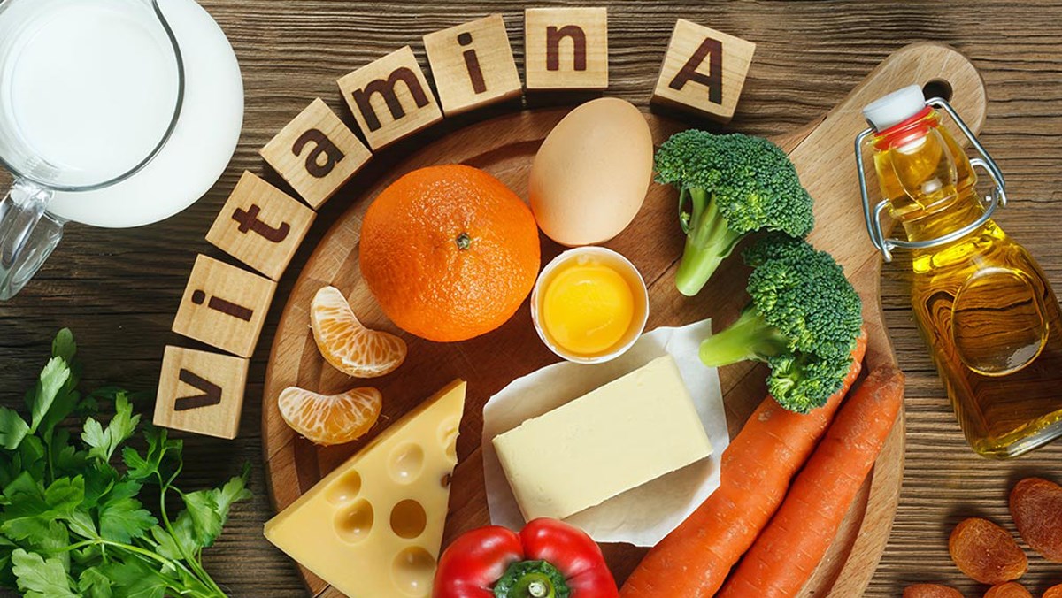 Vitamin A bởi loại vitamin tăng cường tế bào biểu mô và chất dịch nhày của hệ hô hấp