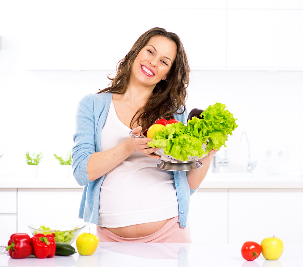 Chế độ dinh dưỡng cho mẹ bầu ở 3 tháng đầu thai kì