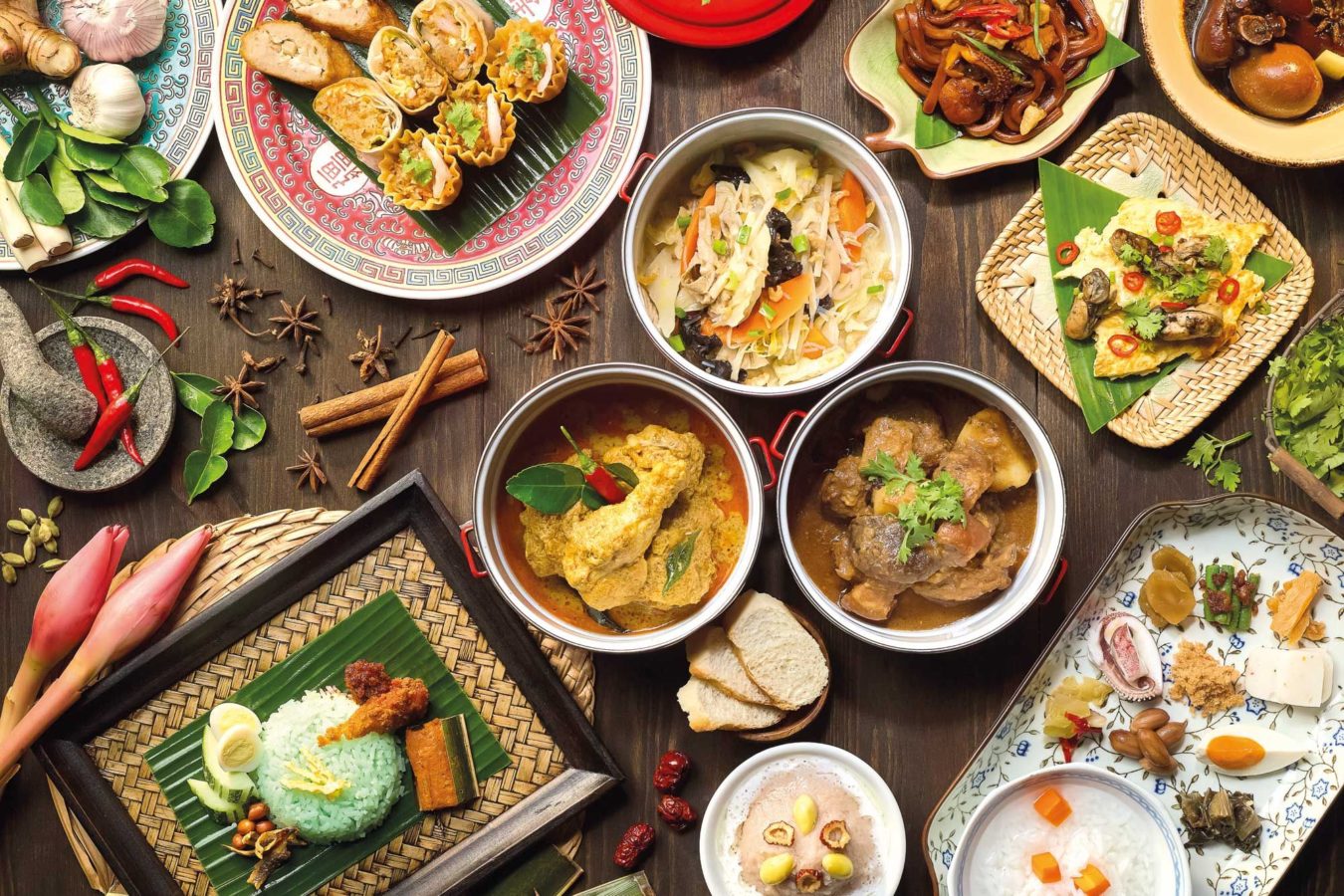 Ẩm thực Singapore có sự giao thoa của nhiều nền ẩm thực khác trên thế giới